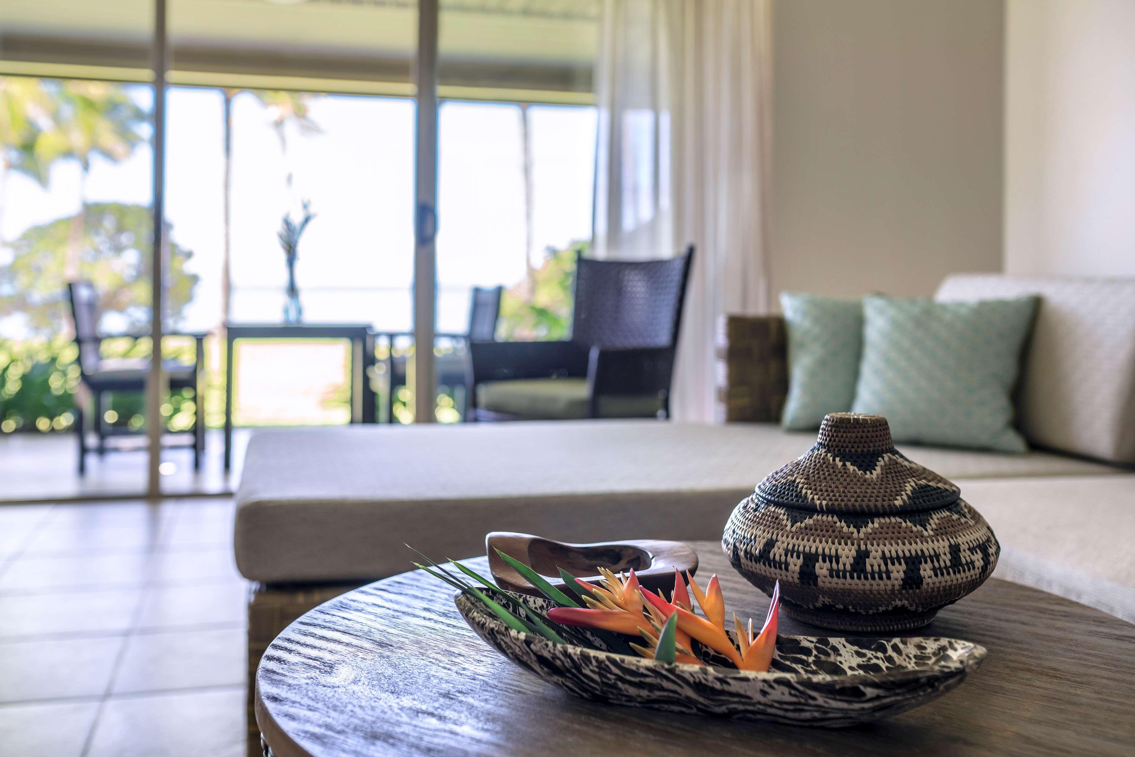Shangri-La Yanuca Island, Fiji Voua Exterior photo A living room at the resort