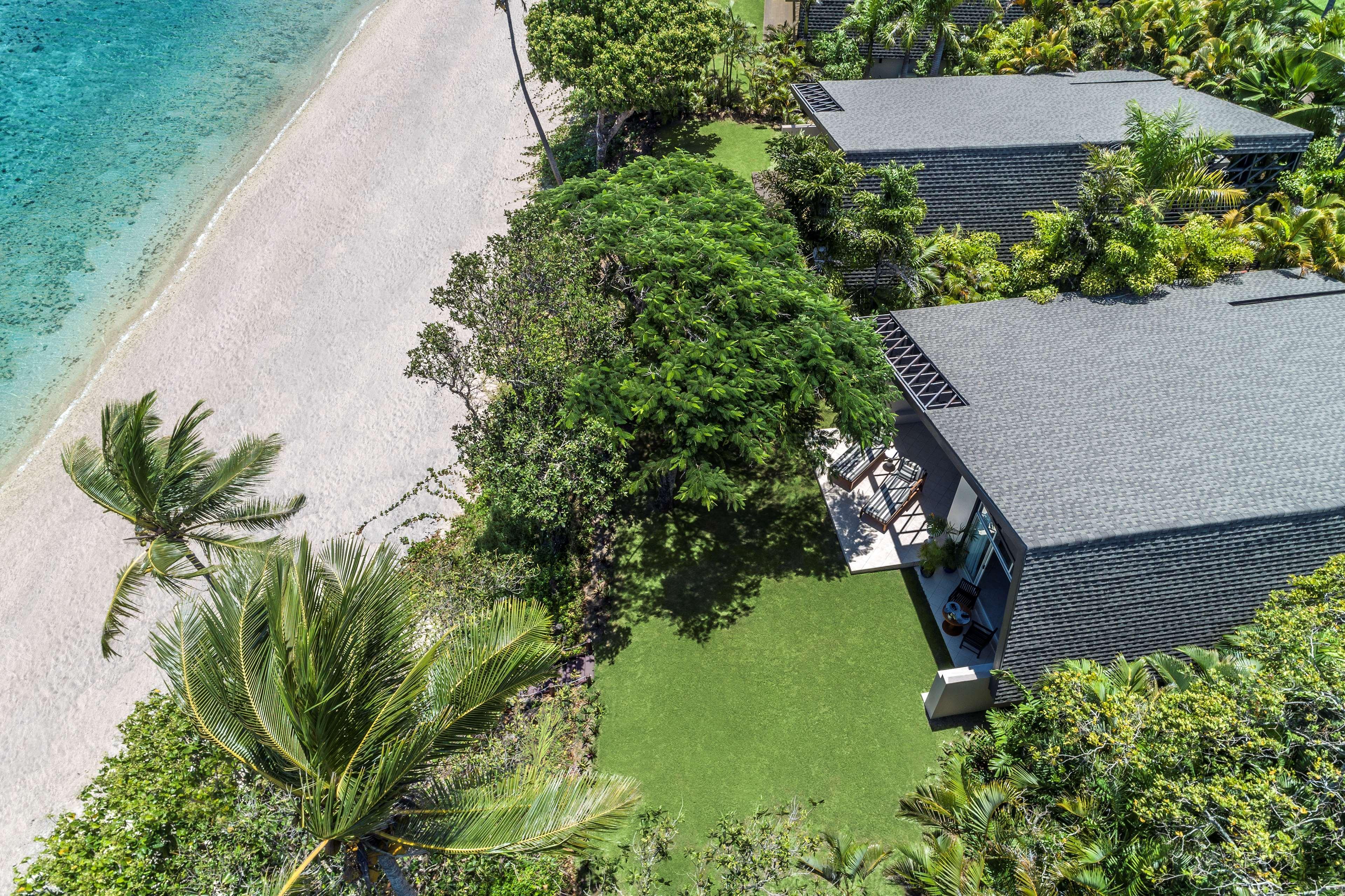 Shangri-La Yanuca Island, Fiji Voua Exterior photo Aerial view of the villas