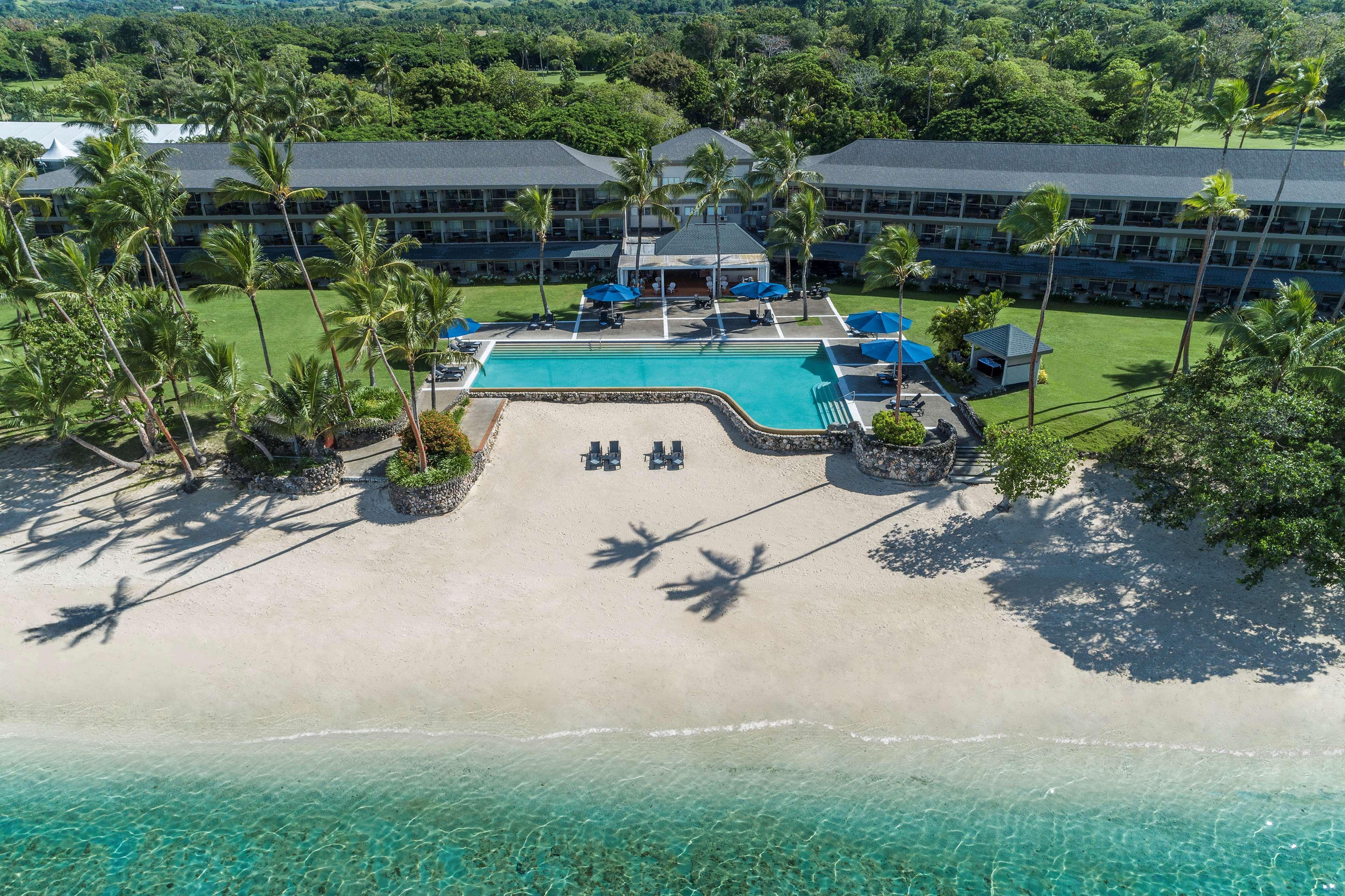 Shangri-La Yanuca Island, Fiji Voua Exterior photo Aerial view of the resort